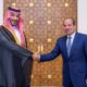 ولي العهد يلتقي الرئيس المصري ويعقدان لقاءً ثنائيًا وجلسة مباحثات موسعة