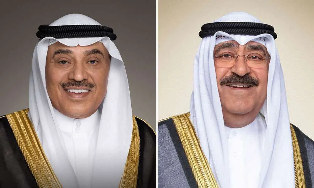 أمير الكويت يهنئ خادم الحرمين بمناسبة اليوم الوطني السعودي