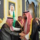ولي العهد يستقبل الأمراء والعلماء وجمعًا من المواطنين في قصر السلام بجدة