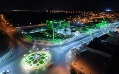 بلدية الدلم تُزيّن 77 موقعاً بـ5000 علم استعداداً لليوم الوطني
