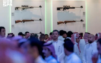 منطقة الأسلحة في معرض الصقور 2026 تستقطب 181 علامة دولية بنمو 37.5%